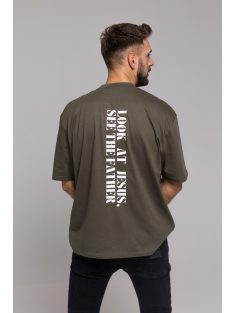  LOOK AT JESUS SEE THE FATHER oversize tricou unisex