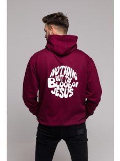 NOTHING BUT THE BLOOD OF JESUS pulover unisex