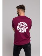 NOTHING BUT THE BLOOD OF JESUS tricou unisex