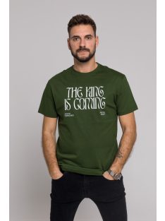 THE KING IS COMING unisex póló